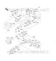 CLIGNOTANTS pour Kawasaki NINJA ZX-12R