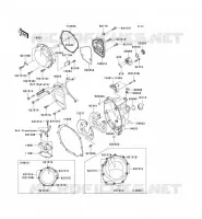COUVERCLES MOTEUR pour Kawasaki NINJA ZX-12R