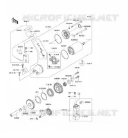D&Eacute;MARREUR pour Kawasaki NINJA ZX-12R