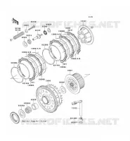 EMBRAYAGE pour Kawasaki NINJA ZX-12R