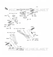 REPOSE PIED pour Kawasaki NINJA ZX-12R