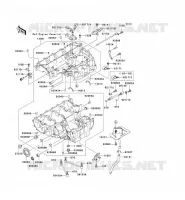 CARTER MOTEUR(S) pour Kawasaki NINJA ZX-12R