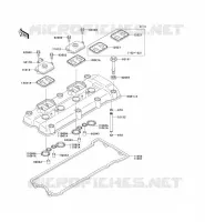 COUVRE CULASSE pour Kawasaki NINJA ZX-12R