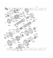 TRANSMISSION pour Kawasaki NINJA ZX-12R