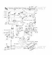 CONTACTEUR SERRURE/R&Eacute;FLECTEUR pour Kawasaki ZZR1200
