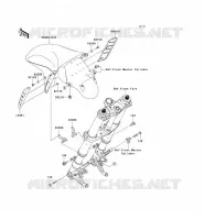 GARDE BOUE AVANT pour Kawasaki ZZR1400 ABS