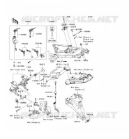CONTACTEUR SERRURE/R&Eacute;FLECTEUR pour Kawasaki ZZR1400