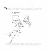 BEQUILLES pour Kawasaki ZZR1400