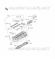 CULASSE pour Kawasaki ZZR1400
