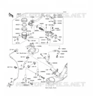 MAITRE CYLINDRE AV pour Kawasaki ZZR1400