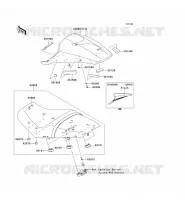 SELLE pour Kawasaki ZZR1400