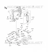 SUSPENSION/AMORTISSEUR pour Kawasaki ZZR1400