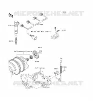 SYSTEME D&acute;ALLUMAGE pour Kawasaki ZZR1400