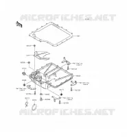 CARTER INFERIEUR pour Kawasaki ZZR1400 ABS