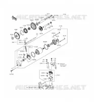 D&Eacute;MARREUR pour Kawasaki ZZR1400 ABS