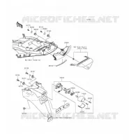 FEUX ARRI&Egrave;RE(S) pour Kawasaki ZZR1400 ABS