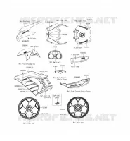 STICKER(GREEN) pour Kawasaki ZZR1400 ABS