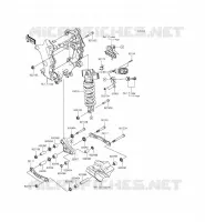 SUSPENSION/AMORTISSEUR pour Kawasaki ZZR1400 ABS