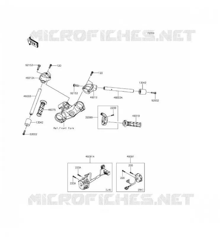 GUIDON Kawasaki MOTOS 1400 2015 ZZR1400 ABS  ZX1400FFFA