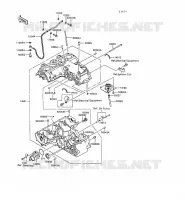 CARTER MOTEUR(S) pour Kawasaki GPX500R