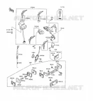 CONTACTEUR pour Kawasaki GPX500R
