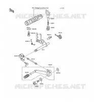 SELECTEUR pour Kawasaki GPX500R
