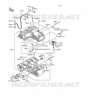 CARTER MOTEUR(S) pour Kawasaki GPX500R