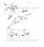 GUIDON pour Kawasaki GPX500R
