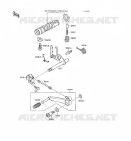 SELECTEUR pour Kawasaki GPX500R