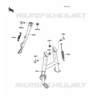 BEQUILLES pour Kawasaki GPX600R