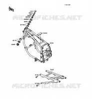 CH&Acirc;SSIS pour Kawasaki GPX600R
