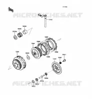 EMBRAYAGE pour Kawasaki GPX600R