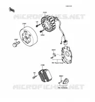 G&Eacute;N&Eacute;RATEUR pour Kawasaki GPX600R