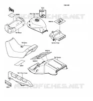 LABEL pour Kawasaki GPX600R