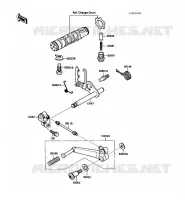 SELECTEUR pour Kawasaki GPX600R