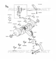 VILEBREQUIN pour Kawasaki GPX600R
