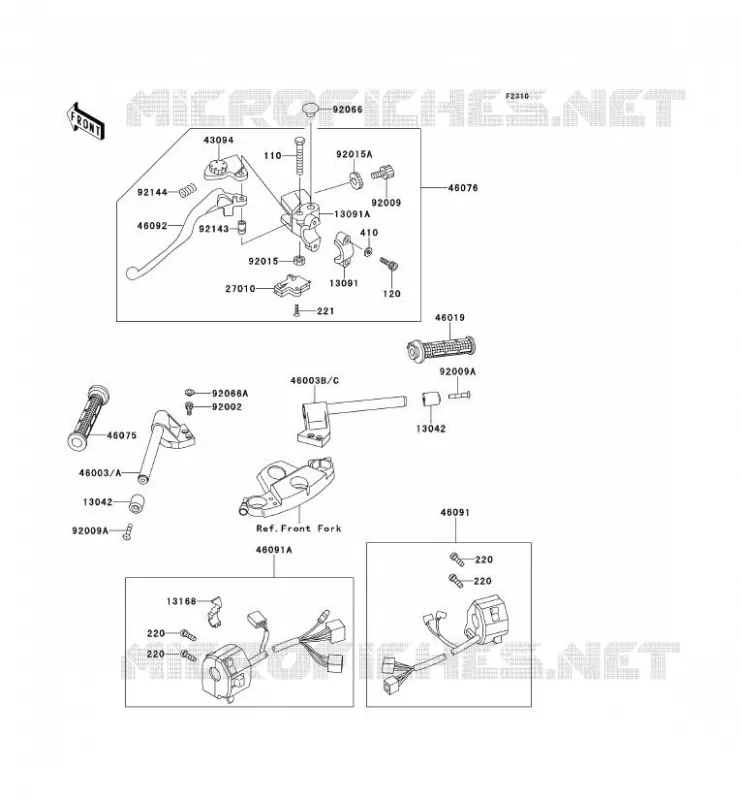 GUIDON Kawasaki MOTOS 600 1991 ZZR600  ZX600-D2