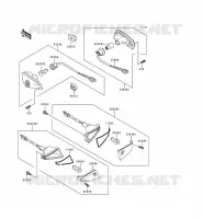 CLIGNOTANTS pour Kawasaki ZZR600