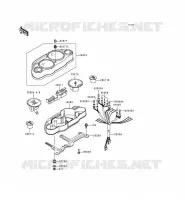 COMPTEURS pour Kawasaki ZZR600