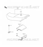 SELLE pour Kawasaki ZZR600