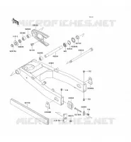 BRAS OSCILLANT pour Kawasaki ZZR600