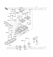 CULASSE pour Kawasaki ZZR600