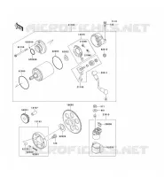 D&Eacute;MARREUR pour Kawasaki ZZR600