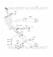 &Eacute;CHAPPEMENT pour Kawasaki ZZR600