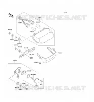 FEUX ARRI&Egrave;RE(S) pour Kawasaki ZZR600