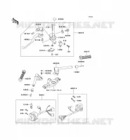 GUIDON pour Kawasaki ZZR600