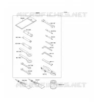 OUTIL UTILISATEUR pour Kawasaki ZZR600
