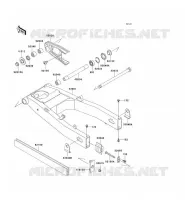 BRAS OSCILLANT pour Kawasaki ZZR600