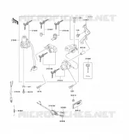CONTACTEUR pour Kawasaki ZZR600
