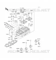 CULASSE pour Kawasaki ZZR600